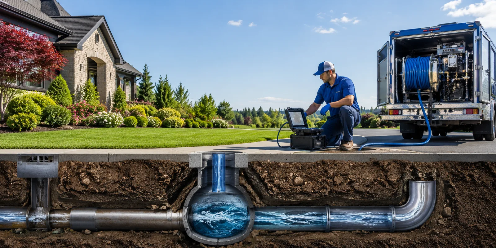 Drainage restoration information for Grove City, PA